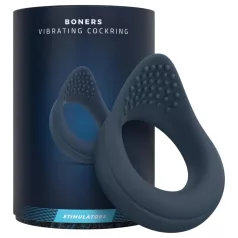 Boners - vibratorring för penis - blå