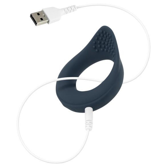 Boners - vibratorring för penis - blå