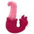 Teazers - dubbeltungad vibrator - vattentät - silikon - rosa