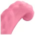 Teazers - dubbeltungad vibrator - vattentät - silikon - rosa