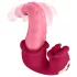 Teazers - dubbeltungad vibrator - vattentät - silikon - rosa