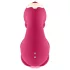 Teazers - dubbeltungad vibrator - vattentät - silikon - rosa