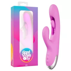   Good Vibes Only - klitorisvibrator med rörligt finger (lila)