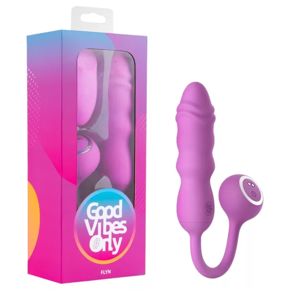 Good Vibes Only - vibrerande ägg med fjärrkontroll (rosa)