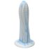 Ylva & Dite Prickly Pear - prickig dildo (vit-blå)