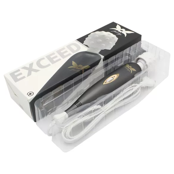 Pixey Exceed - trådbunden massagevibrator (grå)