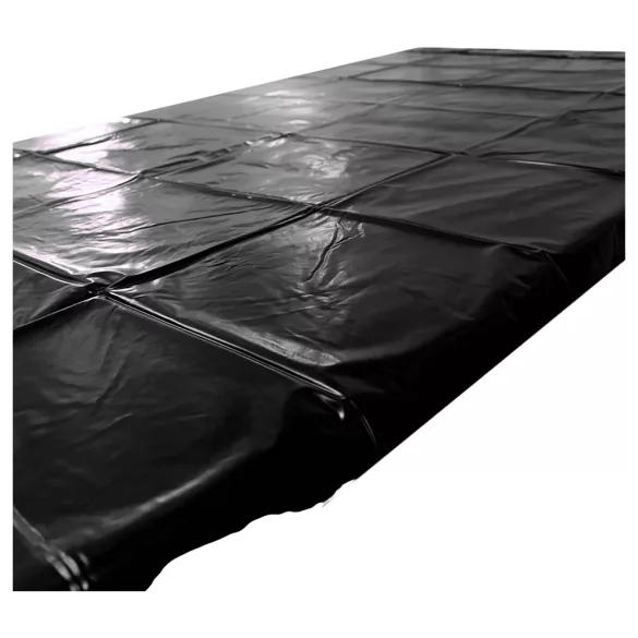 Kiotos - PVC-lakan tunt (svart)