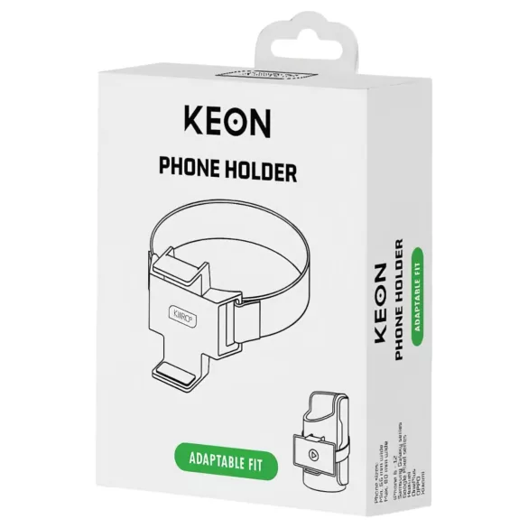 Kiiroo Keon - masturbator med mobilhållare - svart