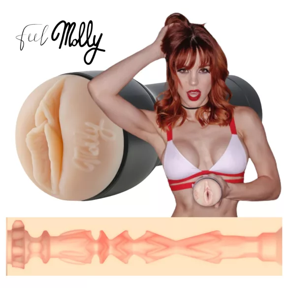 Kiiroo Molly Stewart - masturbator - PowerBlow kompatibel - naturfärg