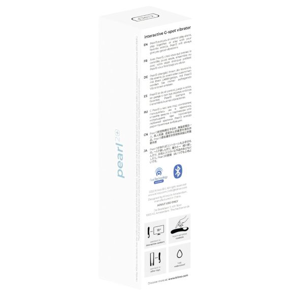 Kiiroo Pearl 2 - G-punkt vibrator - interaktiv, vattentät - grön