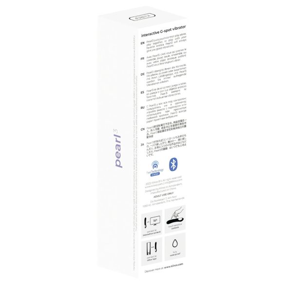 Kiiroo - G-punktsvibrator - interaktiv - lila