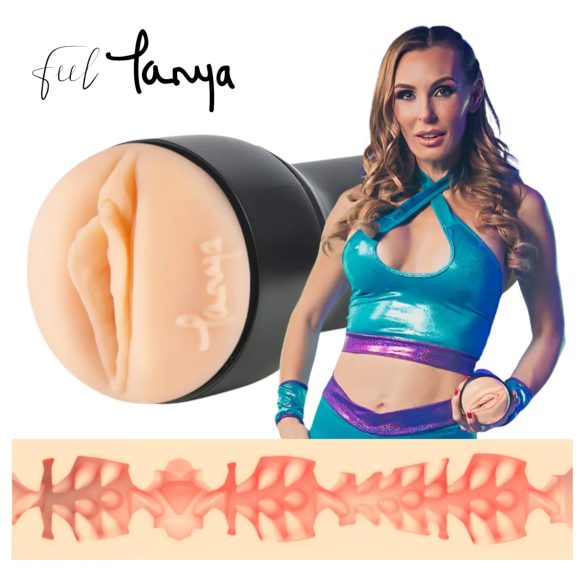 Kiiroo Tanya Tate - masturbator i naturskinn – kompatibel med PowerBlow