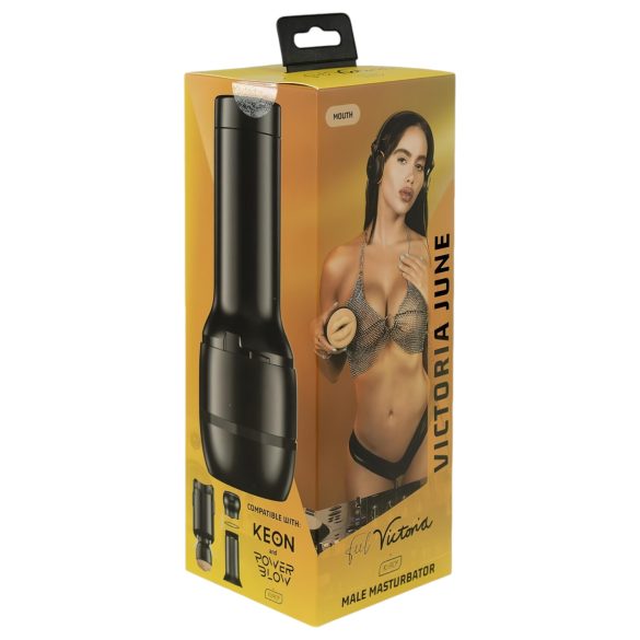 Kiiroo Victoria June – Oral Masturbator – PowerBlow-kompatibel (naturfärgad)