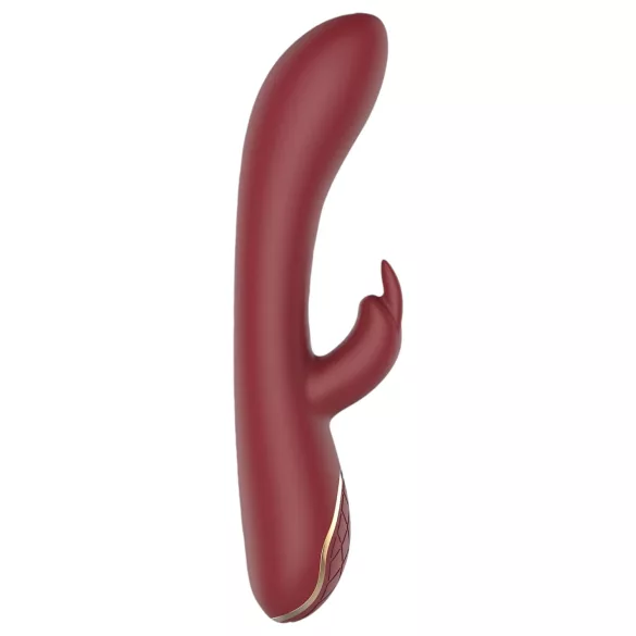 Romance Emily - rabbitvibrator med klitorisstimulator - röd