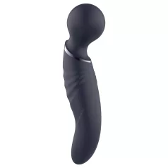 Glam - dubbelsidig wandvibrator (mörkgrå)
