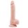 Mr. Dixx 7.6 - Sugpropp Dildo med Testiklar - Naturlig (19,5 cm)