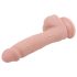 Mr. Dixx 7.6 - Sugpropp Dildo med Testiklar - Naturlig (19,5 cm)