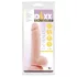 Mr. Dixx 7.6 - dildo med sugkopp och pung - naturfärg 19,5cm