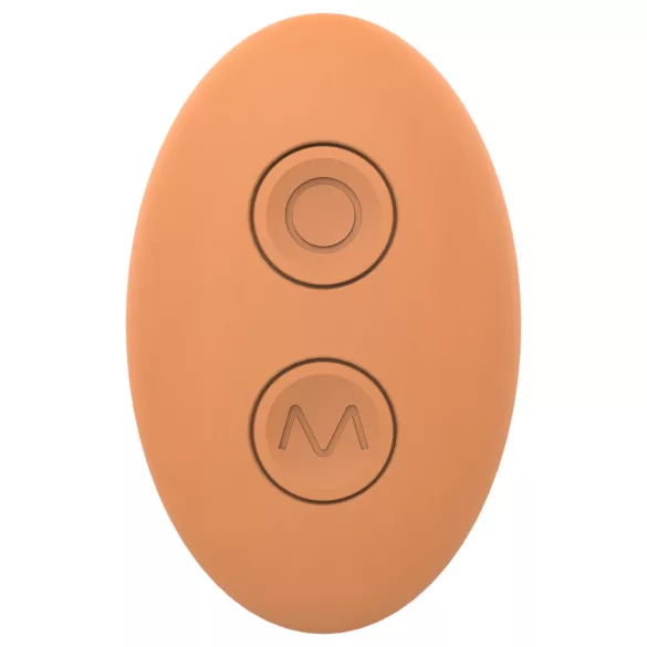 Glam - parvibrator med fjärrkontroll - uppladdningsbar - orange