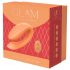 Glam - laddbar parvibrator med fjärrkontroll (orange)