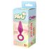 Flirts Pull Plug - liten analplugg (rosa)