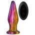 Glamour Glas - spetsig, färgglad, radiostyrd analvibrator i glas