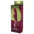 Dinky Jimmy K. Duo - uppladdningsbar rabbit-vibrator med klitorisstimulans - röd