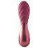 Dinky Jody F. Mini - uppladdningsbar, räfflad minivibrator (röd)