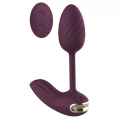   Dreamtoys Essentials - bärbart flexibelt vibrerande ägg (lila)