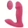 Dreamtoys - fjärrstyrd bärbar vibrator med stötfunktion - rosa