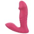 Dreamtoys - fjärrstyrd bärbar vibrator med stötfunktion - rosa