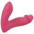 Dreamtoys - fjärrstyrd bärbar vibrator med stötfunktion - rosa