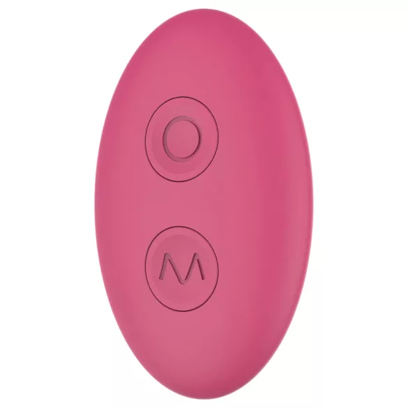 Dreamtoys - fjärrstyrd bärbar vibrator med stötfunktion - rosa