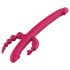 Dreamtoys Anywhere Njutningsvibe - uppladdningsbar, 4-delad vibrator (rosa)