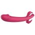 Dreamtoys - vibrator med fjärrkontroll - 4 armar - uppladdningsbar - rosa