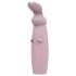 Nude Hazel - klitorisstimulator vibrator med kaninöron - uppladdningsbar - lila