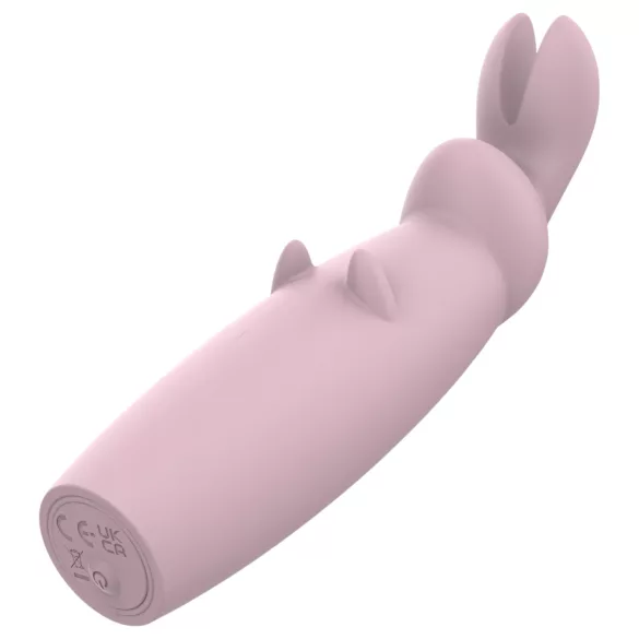 Nude Hazel - klitorisstimulator vibrator med kaninöron - uppladdningsbar - lila