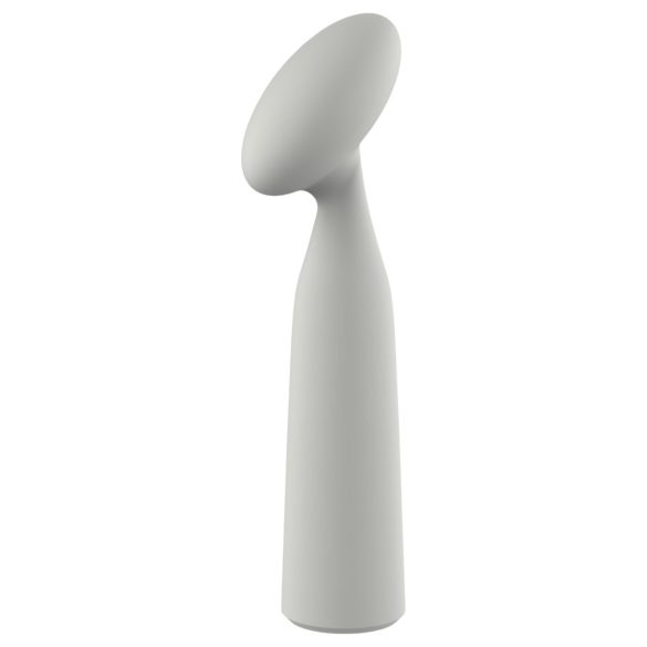 Nude Luna - uppladdningsbar mini-wand vibrator (grå)