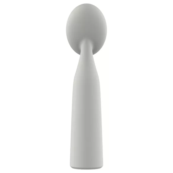 Nude Luna - minivibrator wand - uppladdningsbar - grå