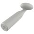 Nude Luna - uppladdningsbar mini-wand vibrator (grå)