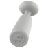 Nude Luna - uppladdningsbar mini-wand vibrator (grå)