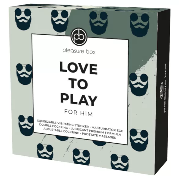 Pleasure Box Love to Play - masturbatorset - 6 delar