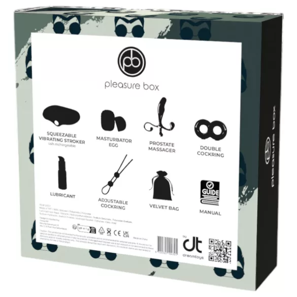 Pleasure Box Love to Play - masturbatorset - 6 delar