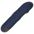 Goddess - roterande vibrator med skjutande pärlor (mörkblå)