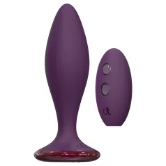 Glam - analvibrator med fjärrkontroll (lila)