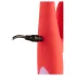 Dreamtoys - Rabbitvibrator med klitorisstimulans - röd
