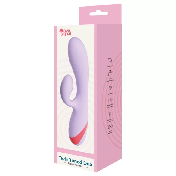 Dreamtoys Love Signal - klitorisstimulator med arm (lila)