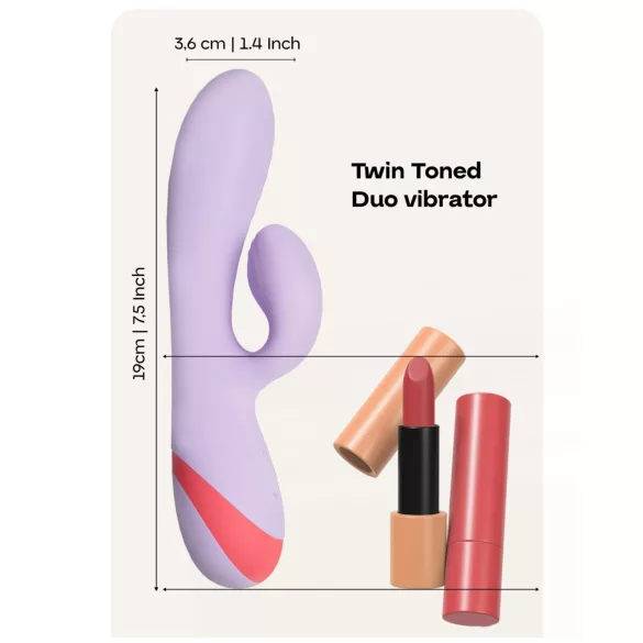 Dreamtoys Love Signal - klitorisstimulator med arm (lila)