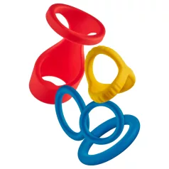 Dreamtoys Love Signal - penisringsset (flerfärgat)