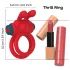 Dreamtoys Love Signal - vibrerande penisring (röd)